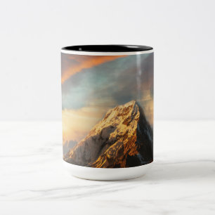 Tasse 2 Couleurs La montagne majestueuse