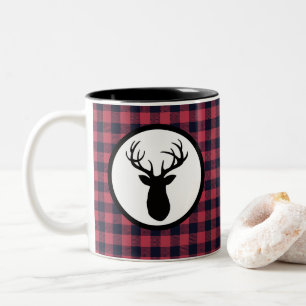 Tasse 2 Couleurs La montagne sauvage de Deer Antler