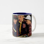 Tasse 2 Couleurs La moto de Tex (Devant droit)