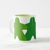Tasse 2 Couleurs La Musique verte (Devant gauche)
