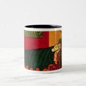 Tasse 2 Couleurs La nativité (Centre)