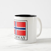 Tasse 2 Couleurs La Norvège (Devant droit)