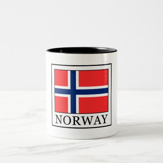 Tasse 2 Couleurs La Norvège (Centre)