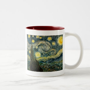 Tasse 2 Couleurs La nuit étoilée de Vincent van Gogh (1889)