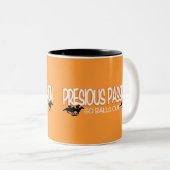 Tasse 2 Couleurs La passion de pression vont des boules attaquent - (Devant droit)