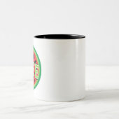 Tasse 2 Couleurs La pastèque Palestine libre - Liberté pour les Pal (Centre)