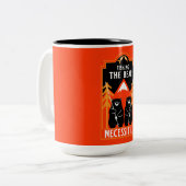 Tasse 2 Couleurs La pêche à l'ours (Devant gauche)