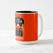 Tasse 2 Couleurs La pêche à l'ours (Devant droit)