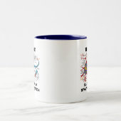 Tasse 2 Couleurs La pensée est une question d'une attention (Centre)