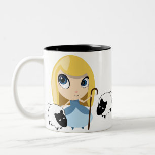 Tasse 2 Couleurs La petite BO piaulent et ses moutons