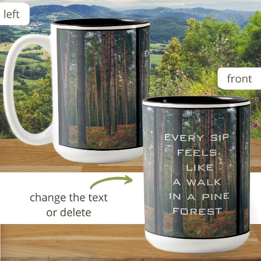 Tasse 2 Couleurs La pinède