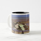 Tasse 2 Couleurs La plage (Devant gauche)