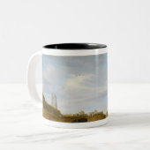 Tasse 2 Couleurs La plage chez Egmond-an-Zee (Devant gauche)