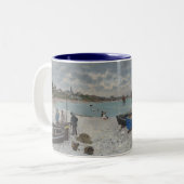 Tasse 2 Couleurs La plage de Sainte-Adresse - Claude Monet (Devant gauche)
