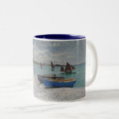 Tasse 2 Couleurs La plage de Sainte-Adresse - Claude Monet (Devant droit)