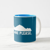 Tasse 2 Couleurs La Plagne France Please (Devant droit)