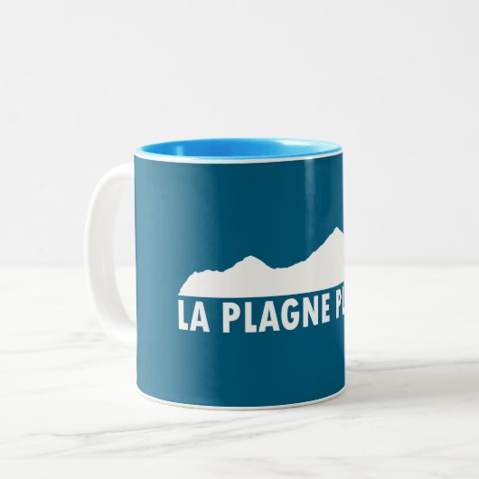 Tasse 2 Couleurs La Plagne France Please (Devant gauche)