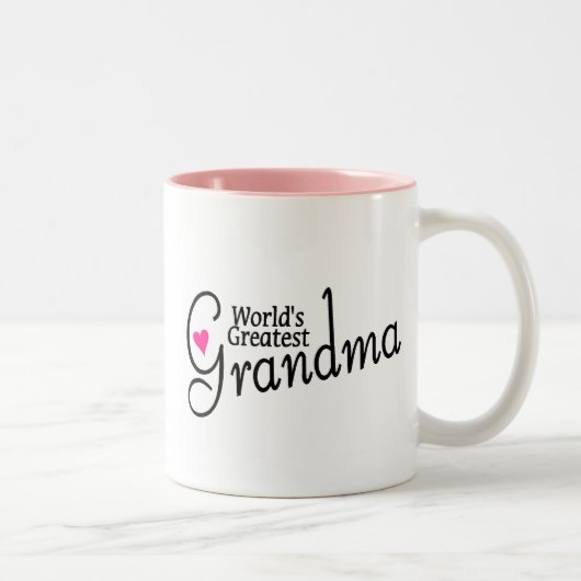 Tasse 2 Couleurs La plus grande grand-maman des mondes (Droit)