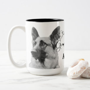 Tasse 2 Couleurs La plus grande maman du berger allemand du monde