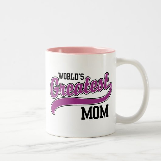 Tasse 2 Couleurs La plus grande maman du monde (Droit)