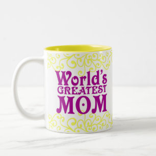 Tasse 2 Couleurs La plus grande maman et le professeur du monde