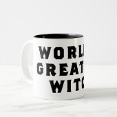 Tasse 2 Couleurs La plus grande sorcière du monde (Devant gauche)