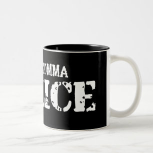 Tasse 2 Couleurs La police de virgule attaque
