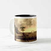 Tasse 2 Couleurs La porte étroite au ciel (Devant gauche)