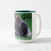 Tasse 2 Couleurs La prière Gorilla (Devant droit)