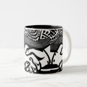 Tasse 2 Couleurs La promesse (Devant droit)