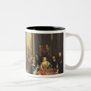 Tasse 2 Couleurs La Reine Christina de la Suède et de sa cour