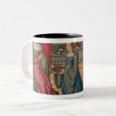 Tasse 2 Couleurs La reine de Sheba (Devant gauche)