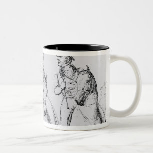 Tasse 2 Couleurs La Reine Victoria, seigneur Melbourne et seigneur