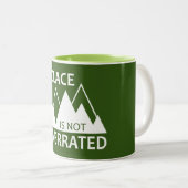 Tasse 2 Couleurs La résolution n'est pas surchargée (Devant droit)