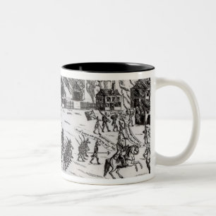 Tasse 2 Couleurs La retraite, éditée 1775