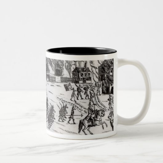 Tasse 2 Couleurs La retraite, éditée 1775 (Droit)