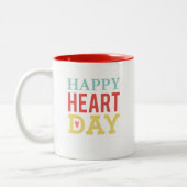 Tasse 2 Couleurs La Saint Valentin en boue (Gauche)