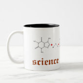 Tasse 2 Couleurs la science du café (Gauche)