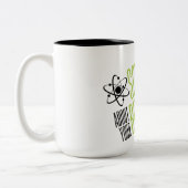 Tasse 2 Couleurs La Science ne s'inquiète pas (Gauche)