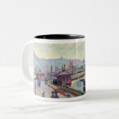 Tasse 2 Couleurs La Seine à Rouen (Devant gauche)