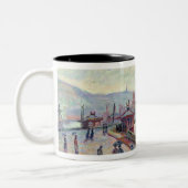 Tasse 2 Couleurs La Seine à Rouen (Gauche)