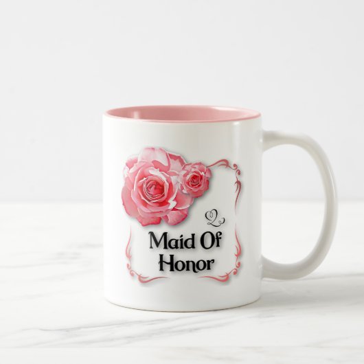Tasse 2 Couleurs La servante d'honneur (Droit)