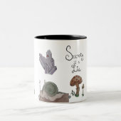 Tasse 2 Couleurs La société est un mensonge (Centre)