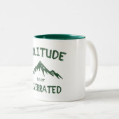 Tasse 2 Couleurs La solitude n'est pas surfaite (Devant droit)