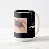 TASSE 2 COULEURS LA SUPRÉMATIE DES FEMMES ! (Devant droit)