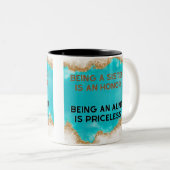 Tasse 2 Couleurs La Tante Est Inestimable (Devant droit)