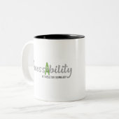 Tasse 2 Couleurs La technologie d'assistance vous aide à accéder à (Devant gauche)