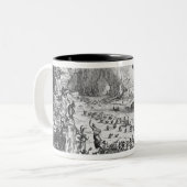 Tasse 2 Couleurs La tentation de St Anthony (Devant gauche)