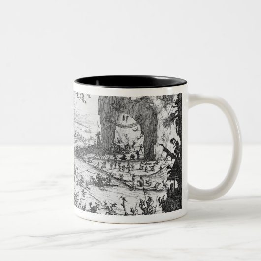 Tasse 2 Couleurs La tentation de St Anthony (Droit)