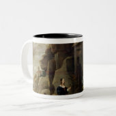 Tasse 2 Couleurs La tentation de St Anthony 2 (Devant gauche)